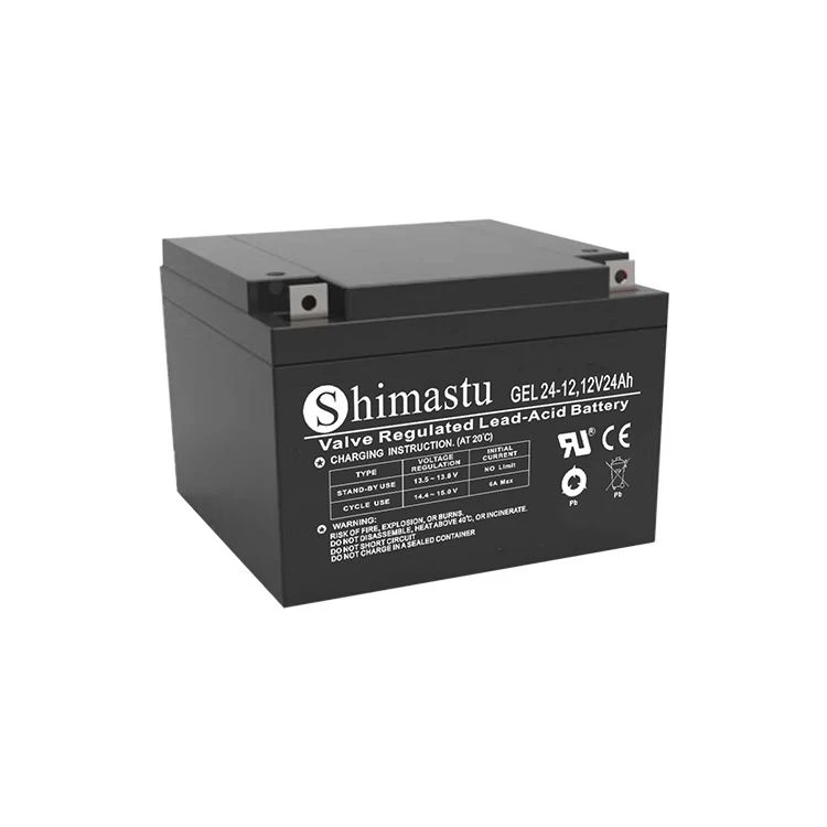 12V 24Ah GEL akumulators
